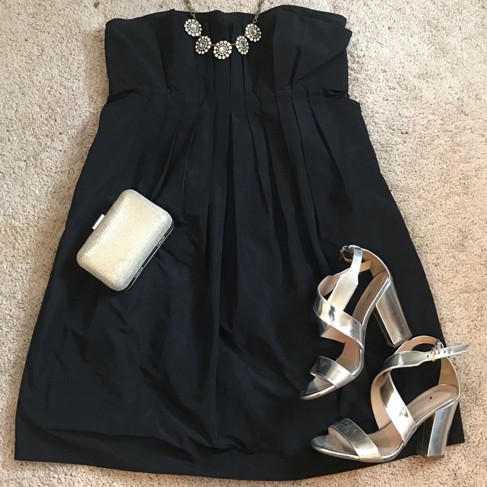 Black cocktail dress